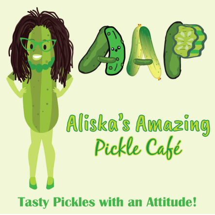 Aliska's Amazing Pickle Café Logo